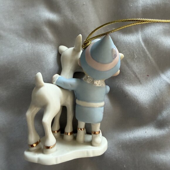 Lenox Rudolph's Glowing Friendship Ornament - Picture 2 of 6